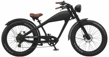 Qivelo Coffee Cruiser - zwart - elektrische fatbike