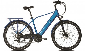 Bizobike Viko - blauw - elektrische herenfiets