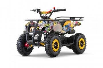 Kinderquad 49cc Torino graffity snowy-profile sport 6 