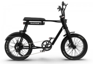 Phatfour FLB+ - black - elektrische fatbike