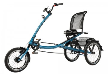 Pfautec Scootertrike - blauw - driewieler